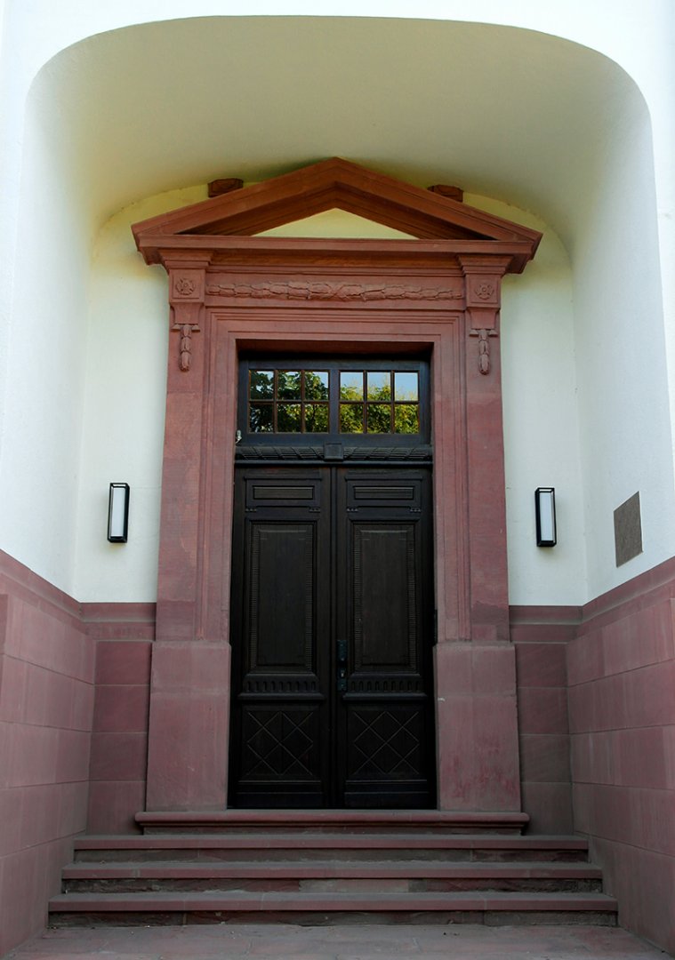 Sternwarte Mannheim Eingangsportal